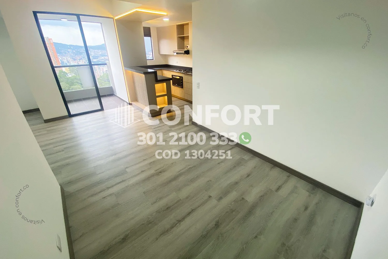 APARTAMENTO EN LAS PALMAS - EL POBLADO 1304251 COP/USD — foto 3