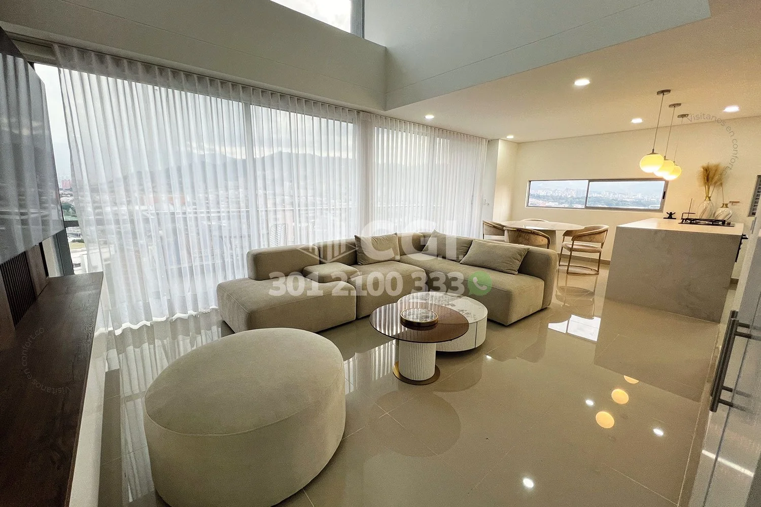 APARTAMENTO DÚPLEX AMOBLADO EN EL POBLADO 13204241 — foto 2