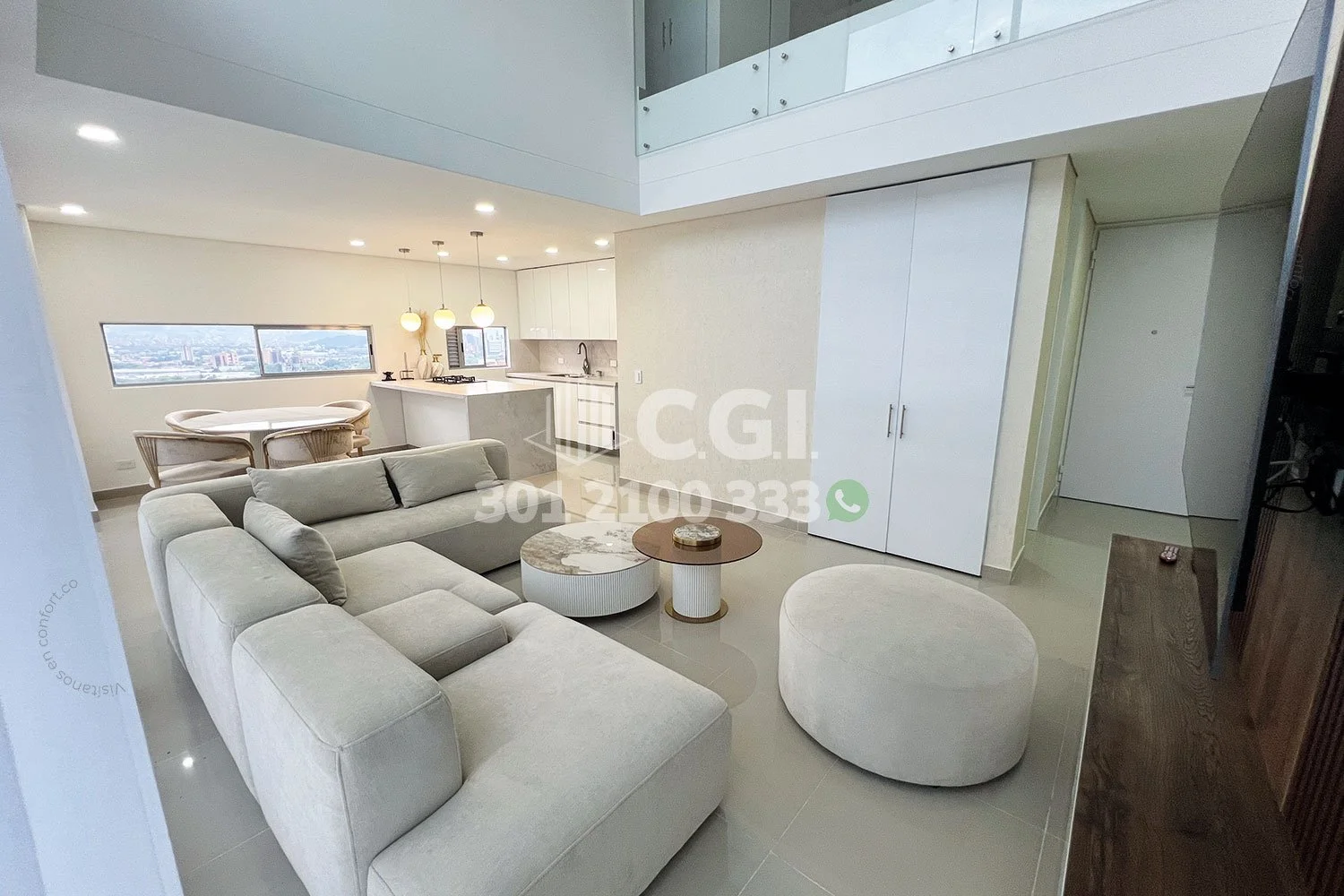 APARTAMENTO DÚPLEX AMOBLADO EN EL POBLADO 13204241 — foto 4