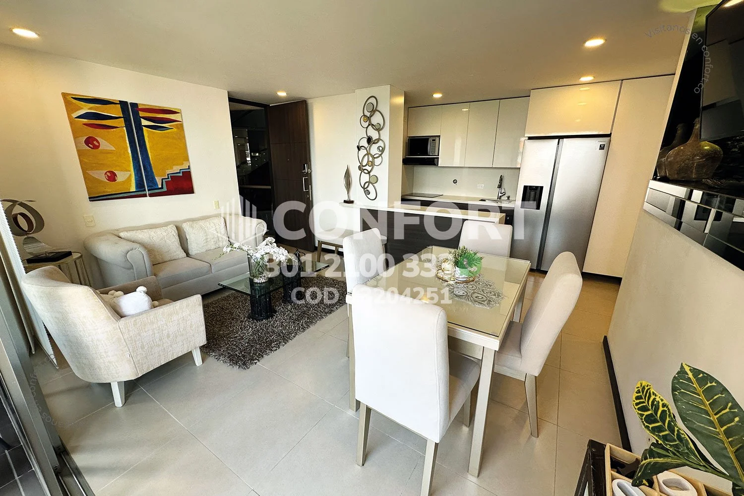 APARTAMENTO AMOBLADO EN ALTOS DEL POBLADO 13204251 COP/USD — foto 3