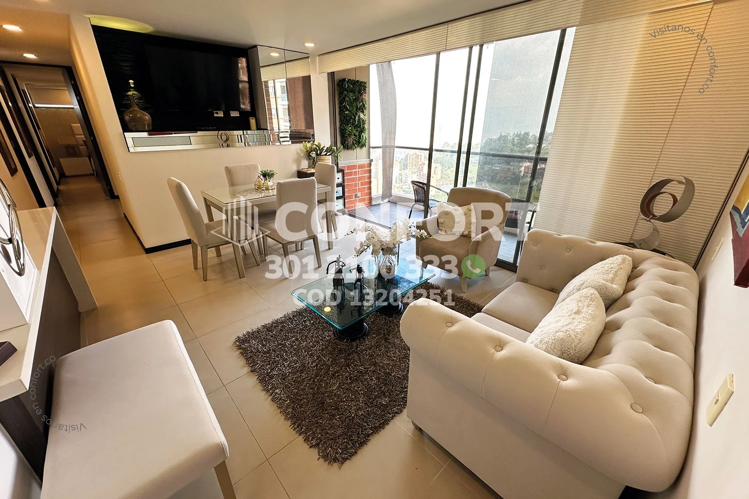 APARTAMENTO AMOBLADO EN ALTOS DEL POBLADO 13204251 COP/USD — foto 2