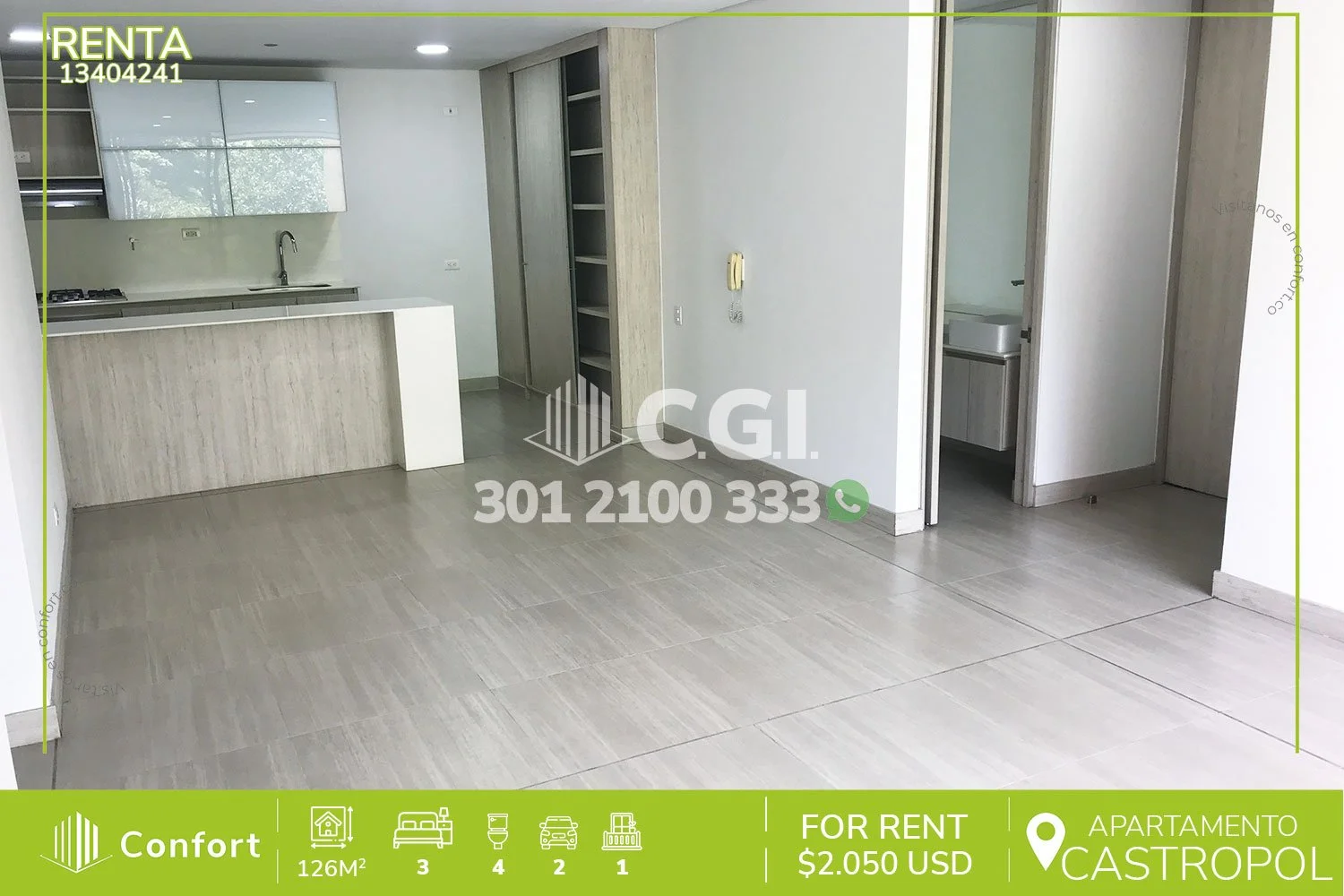 APARTAMENTO EN CASTROPOL 13404241 COP/USD — foto 1