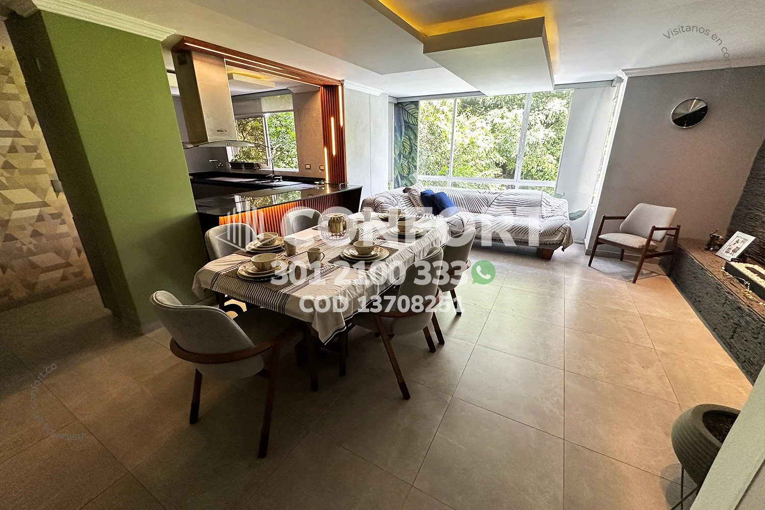 APARTAMENTO EN LA VISITACIÓN - EL POBLADO 13708251 COP/USD — foto 3