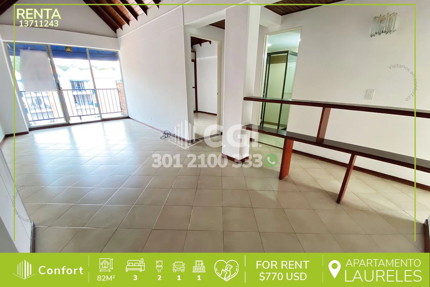 APARTAMENTO EN LAURELES 13711243 COP/USD — foto 1