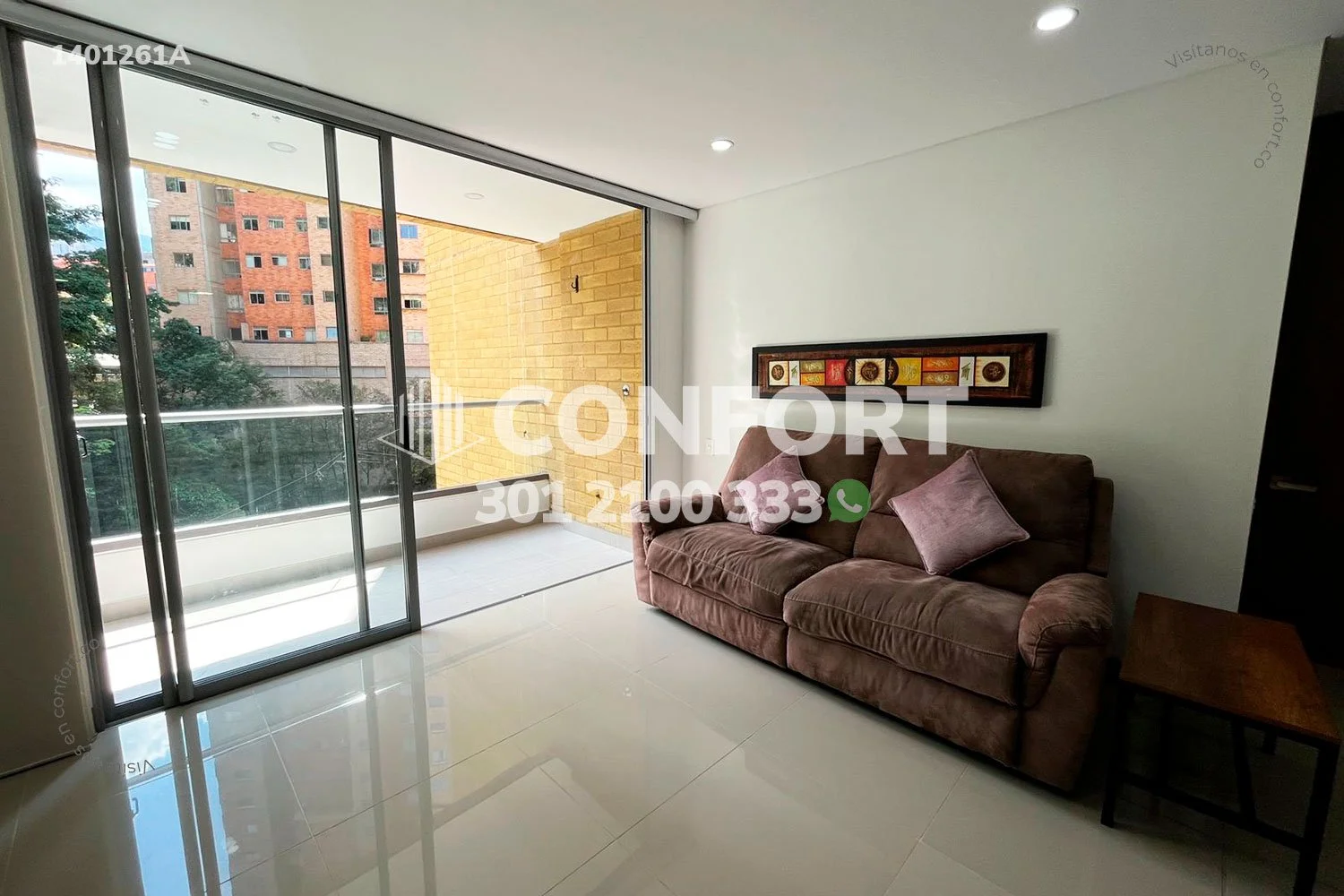 APARTAMENTO AMOBLADO EN CASTROPOL - EL POBLADO 1401261A COP/USD — foto 3