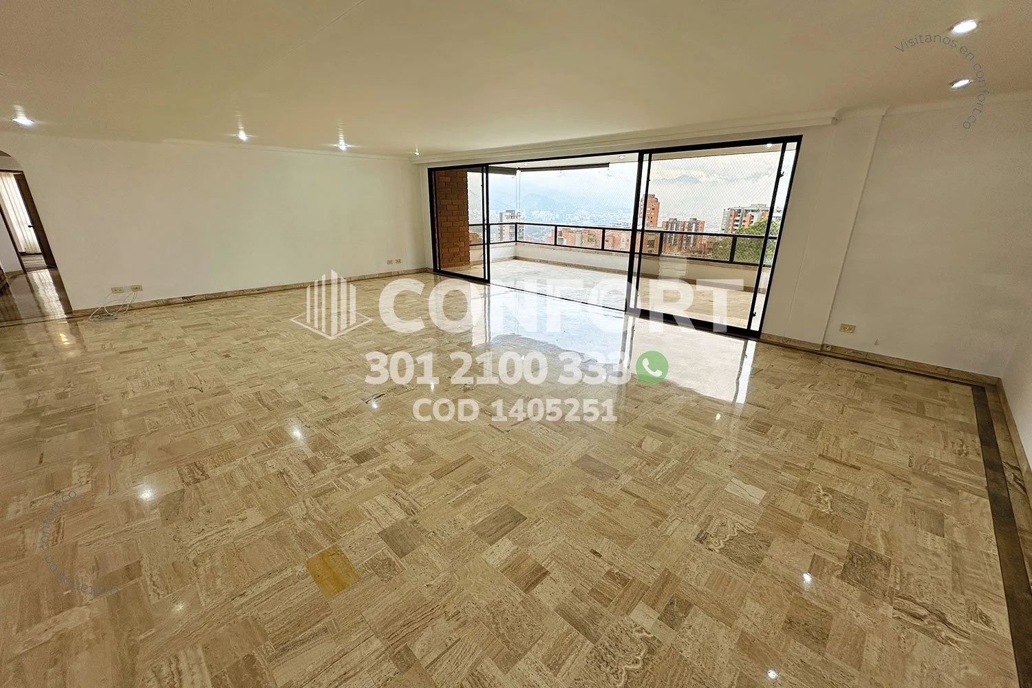 APARTAMENTO EN LOS BALSOS - EL POBLADO 1405251 COP/USD — foto 3