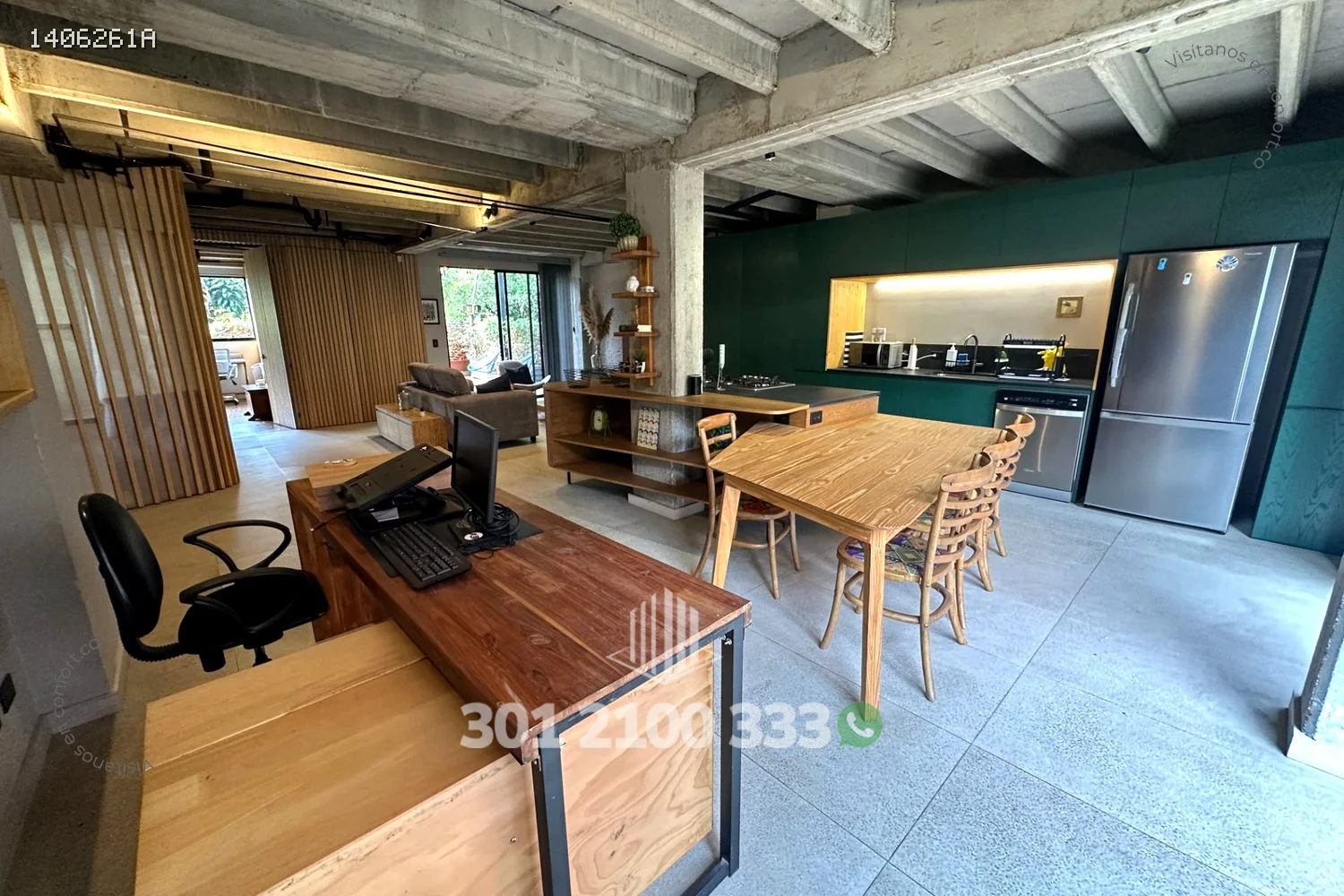 APARTAESTUDIO AMOBLADO EN LA CONCHA - EL POBLADO 1406261A — foto 4