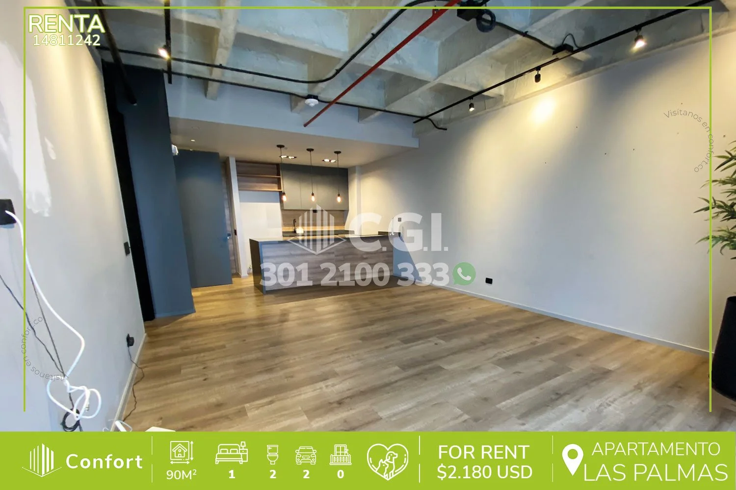 APARTAMENTO EN LAS PALMAS - ENVIGADO 14811242 COP/USD — foto 1