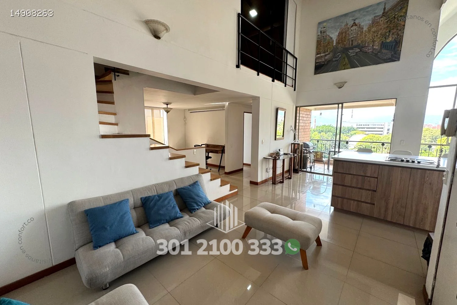 DÚPLEX AMOBLADO EN LAURELES - MEDELLÍN 14908263 — foto 2