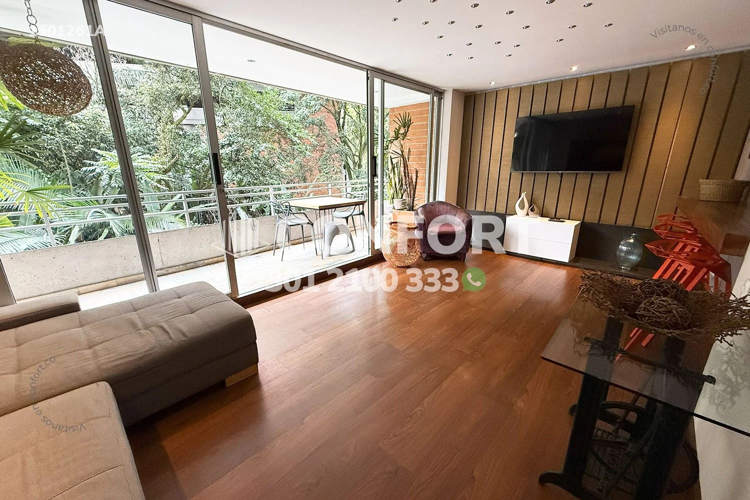 APARTAMENTO AMOBLADO EN EL TESORO - POBLADO 1501261A COP/USD — foto 2