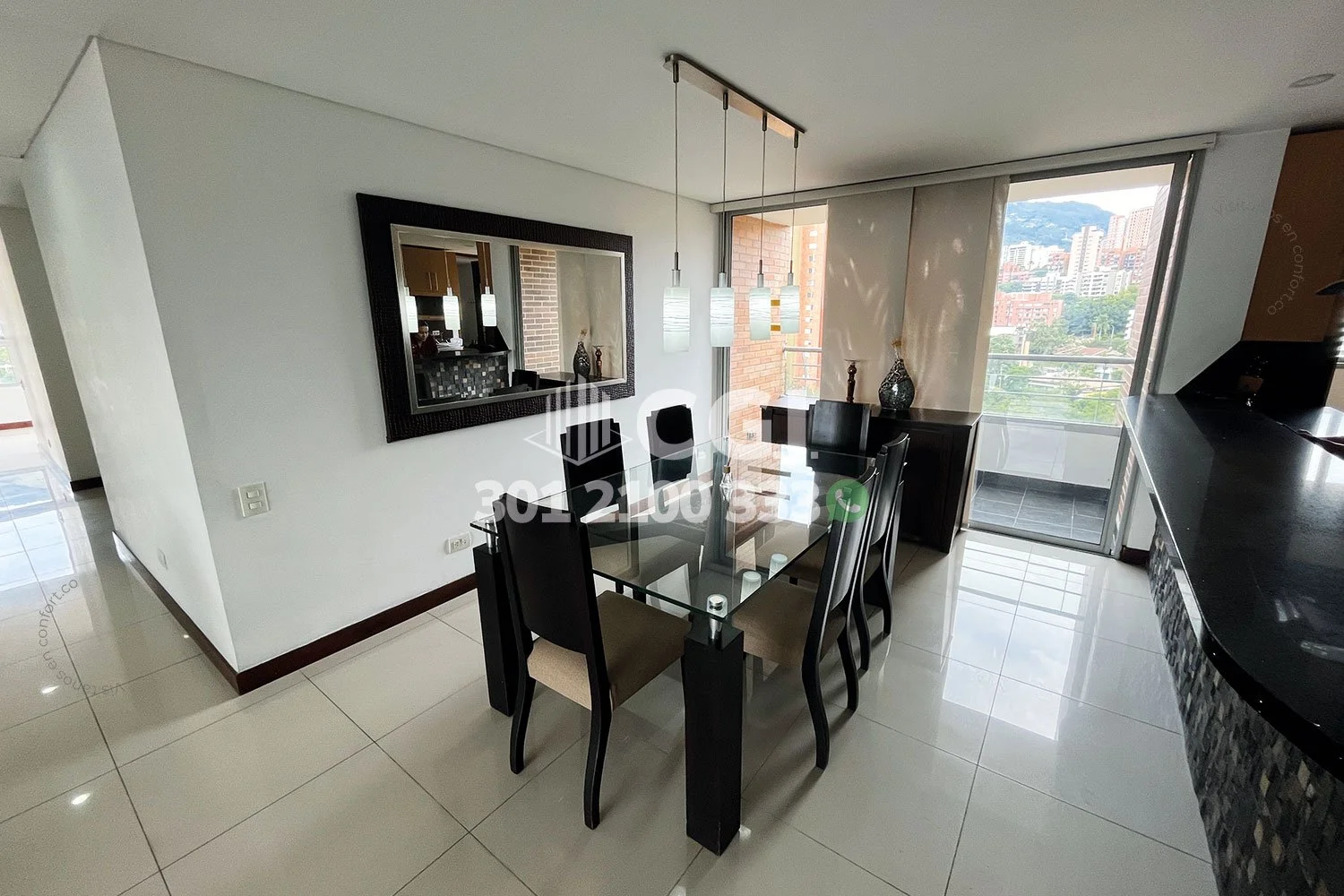 APARTAMENTO AMOBLADO EN EL POBLADO 15105241 COP/USD — foto 2