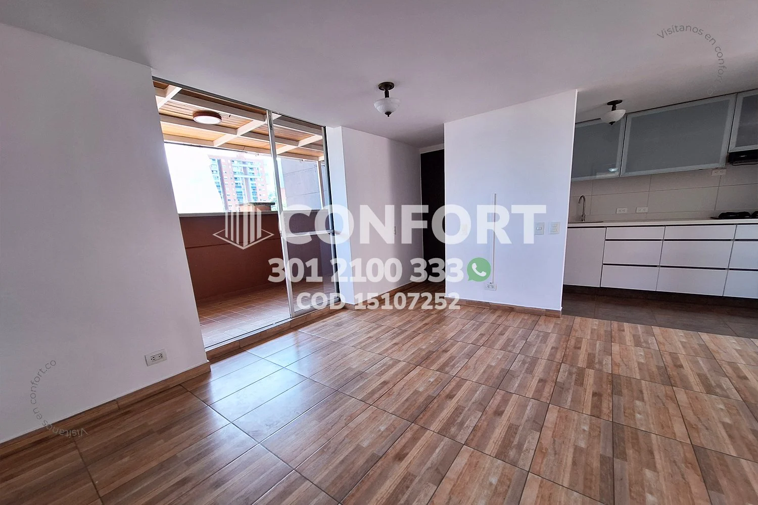 APARTAMENTO EN CUMBRES - ENVIGADO 15107252 — foto 3