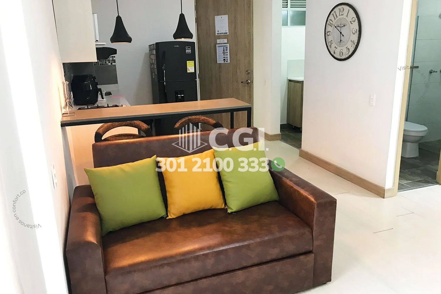 APARTAESTUDIO AMOBLADO EN SABANETA 15304244 COP/USD — foto 4
