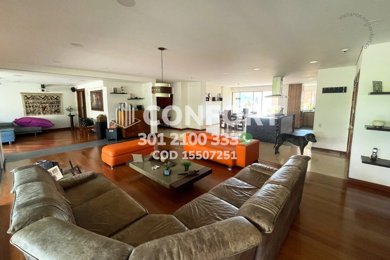APARTAMENTO EN LAS SANTAS - EL POBLADO 15507251 COP/USD — foto 4