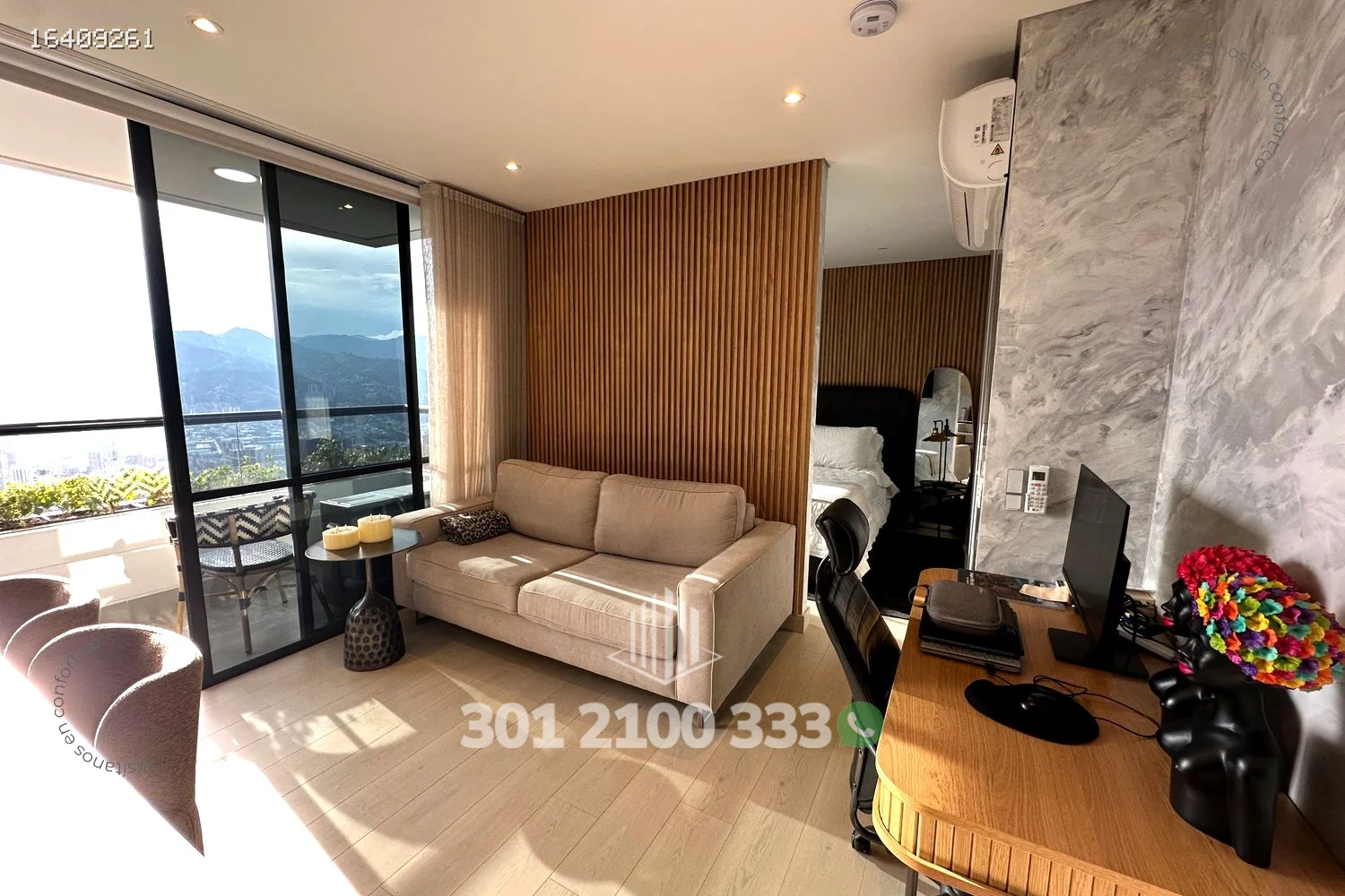 APARTAESTUDIO AMOBLADO EN LOS NARANJOS - EL POBLADO 16409261 — foto 3