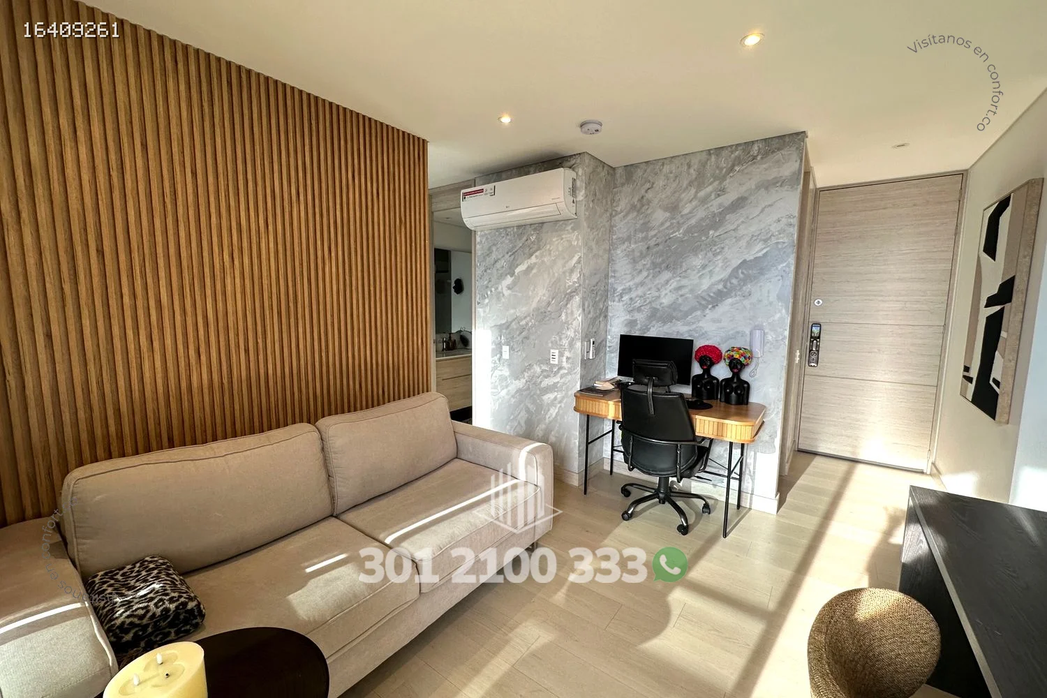 APARTAESTUDIO AMOBLADO EN LOS NARANJOS - EL POBLADO 16409261 — foto 4