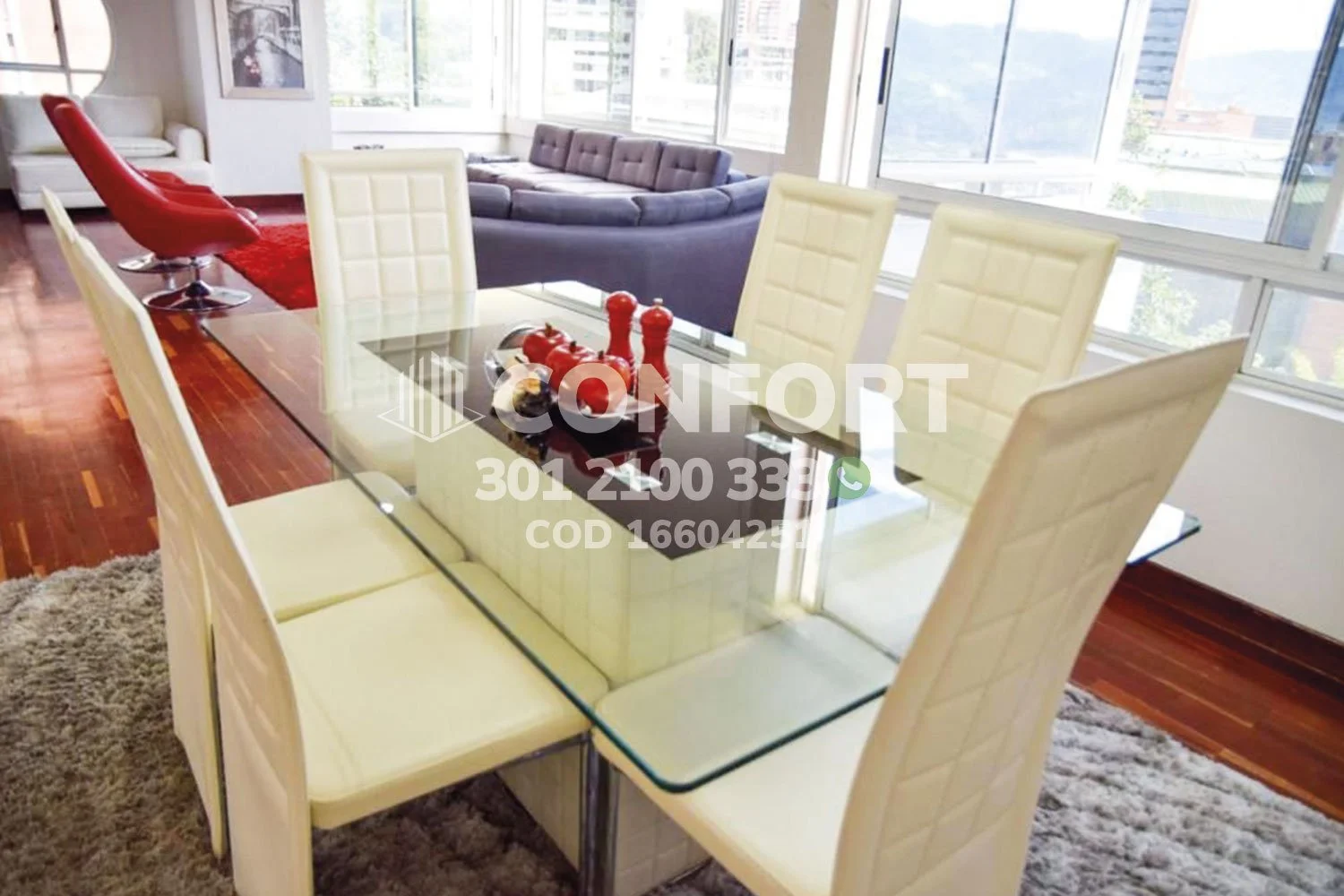 APARTAMENTO AMOBLADO EN EL TESORO - EL POBLADO 16604251 COP/USD — foto 4
