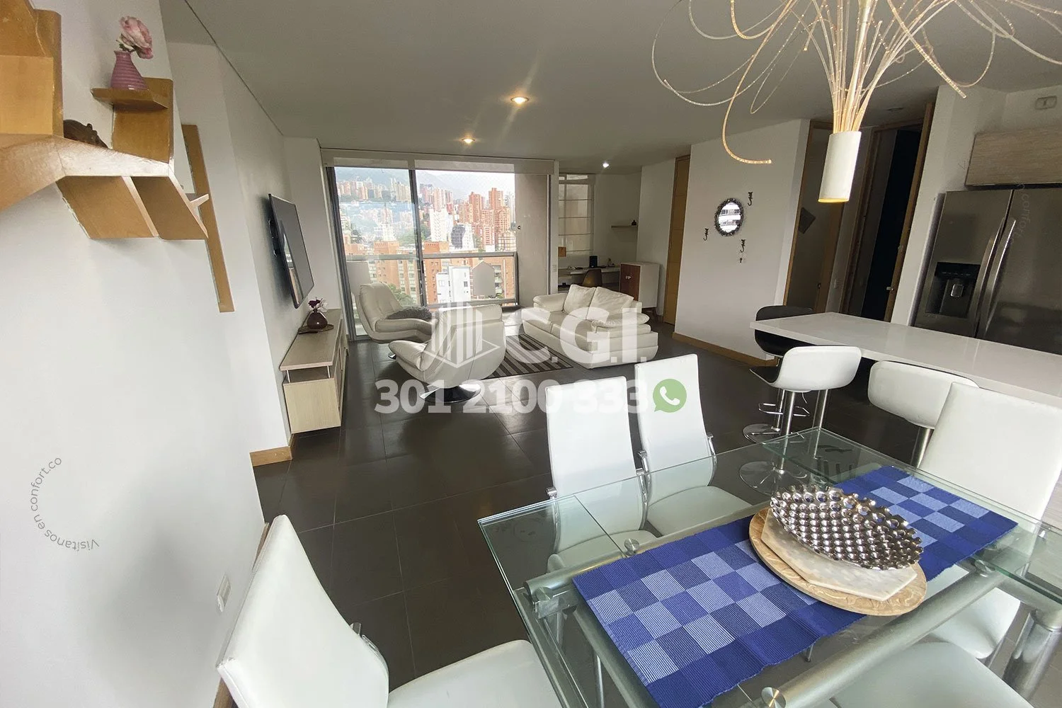 APARTAMENTO EN LALINDE - EL POBLADO 16610241 COP/USD — foto 4