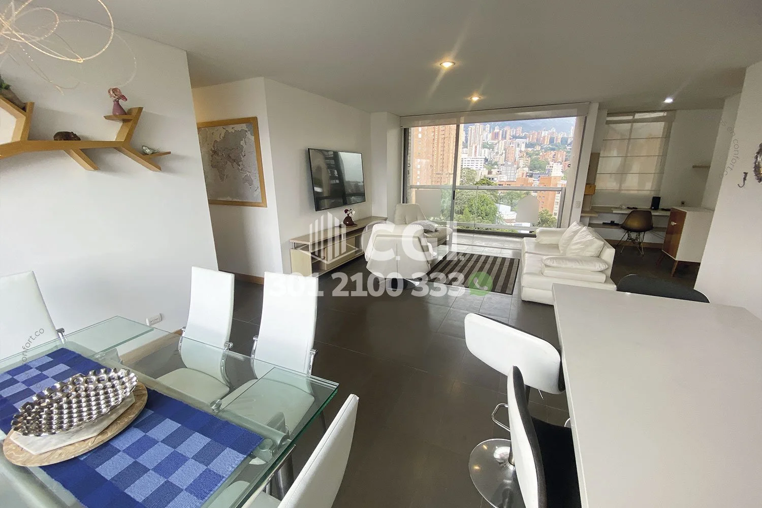 APARTAMENTO EN LALINDE - EL POBLADO 16610241 COP/USD — foto 3