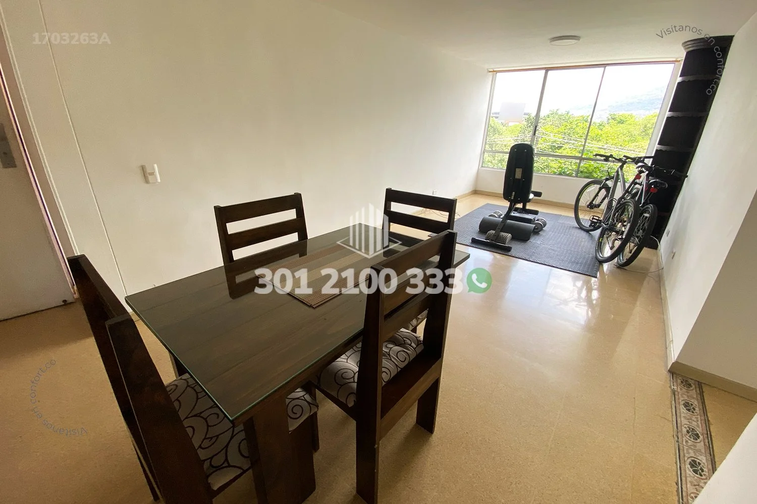 APTO AMOBLADO EN CONQUISTADORES - MEDELLÍN 1703263A — foto 3