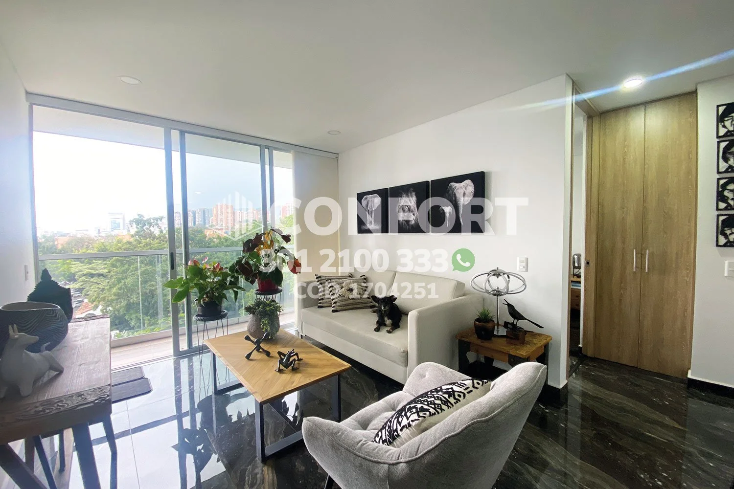 APARTAMENTO EN EL CAMPESTRE - EL POBLADO 1704251 COP/USD — foto 2