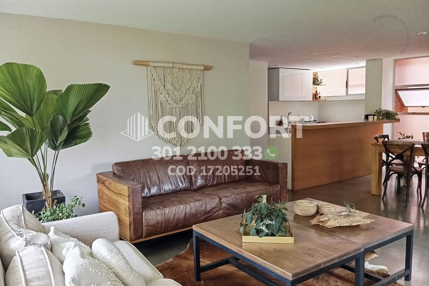 APARTAMENTO EN SAN LUCAS - EL POBLADO 17205251 COP/USD — foto 2