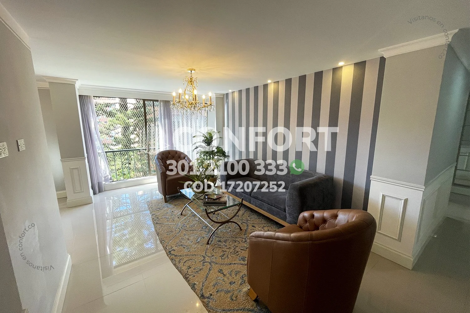 APARTAMENTO AMOBLADO EN EL ESCOBERO - ENVIGADO 17207252 COP/USD — foto 2