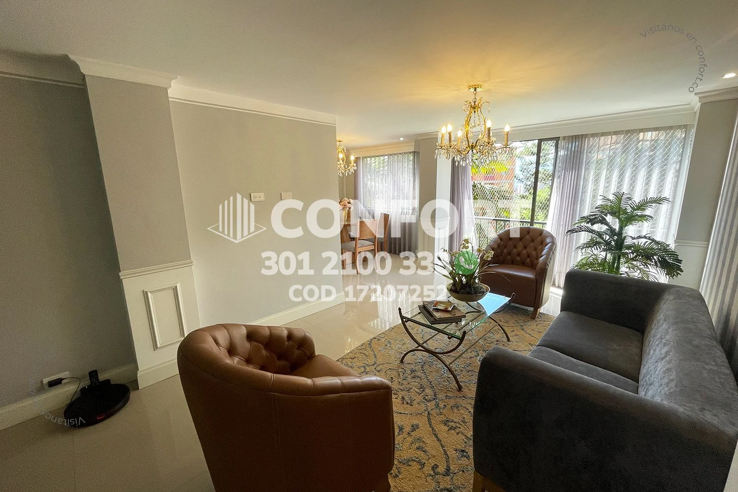 APARTAMENTO AMOBLADO EN EL ESCOBERO - ENVIGADO 17207252 COP/USD — foto 4