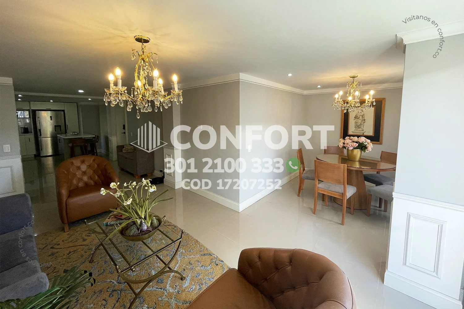 APARTAMENTO AMOBLADO EN EL ESCOBERO - ENVIGADO 17207252 COP/USD — foto 3