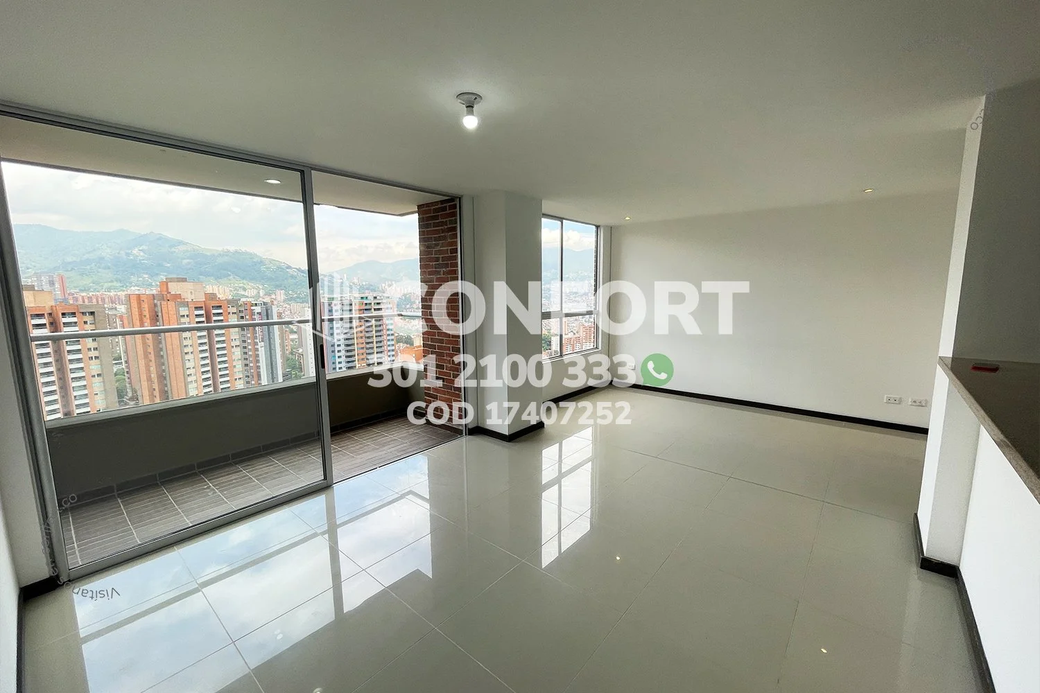 APARTAMENTO EN LA LOMA DEL ESMERALDAL - ENVIGADO 17407252 — foto 4