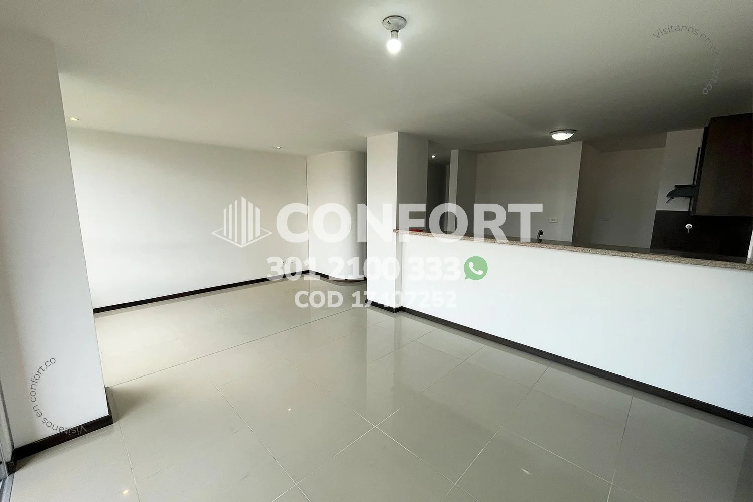 APARTAMENTO EN LA LOMA DEL ESMERALDAL - ENVIGADO 17407252 — foto 3