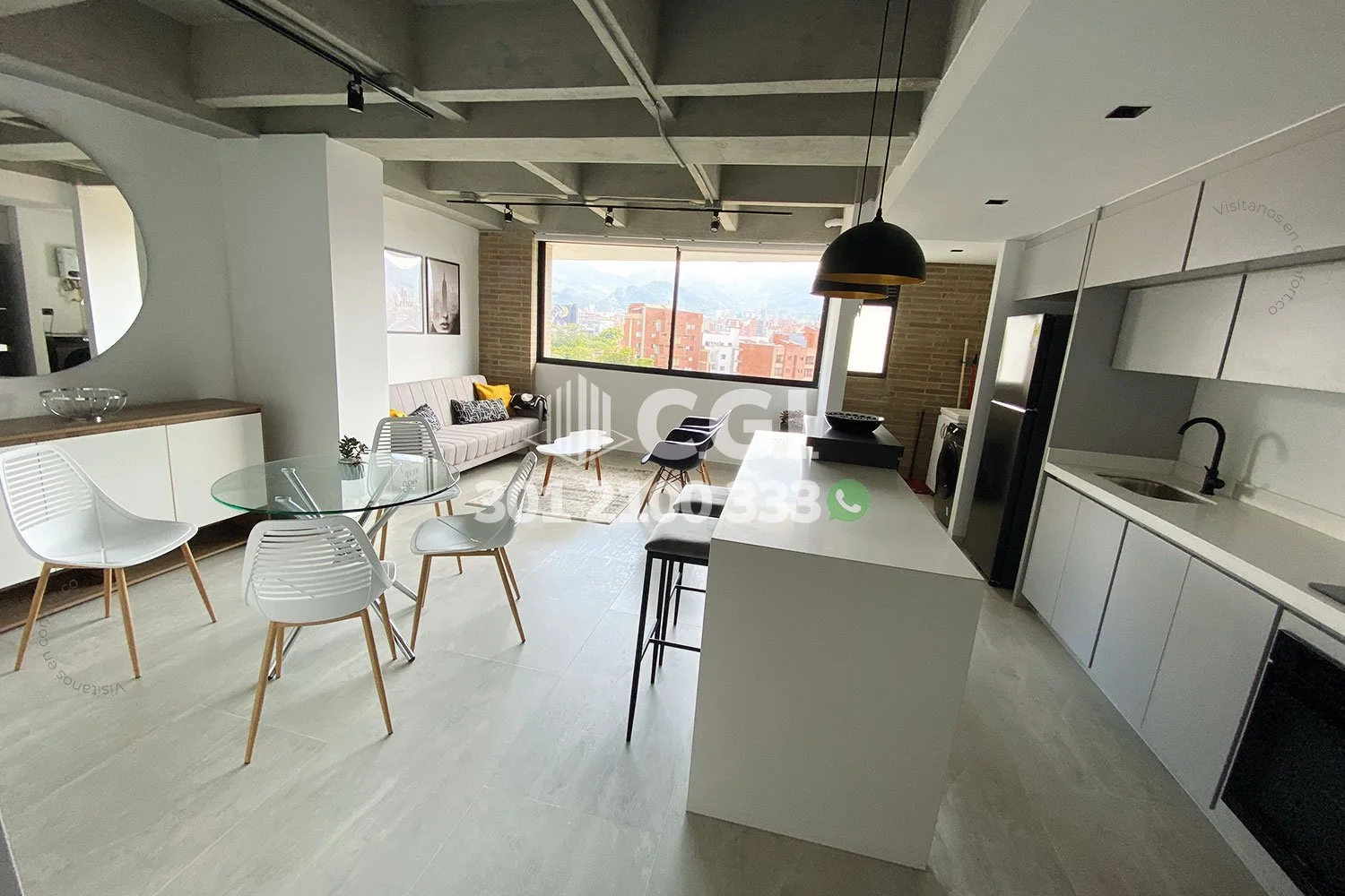 APARTAMENTO AMOBLADO EN CONQUISTADORES 18205243 COP/USD — foto 2