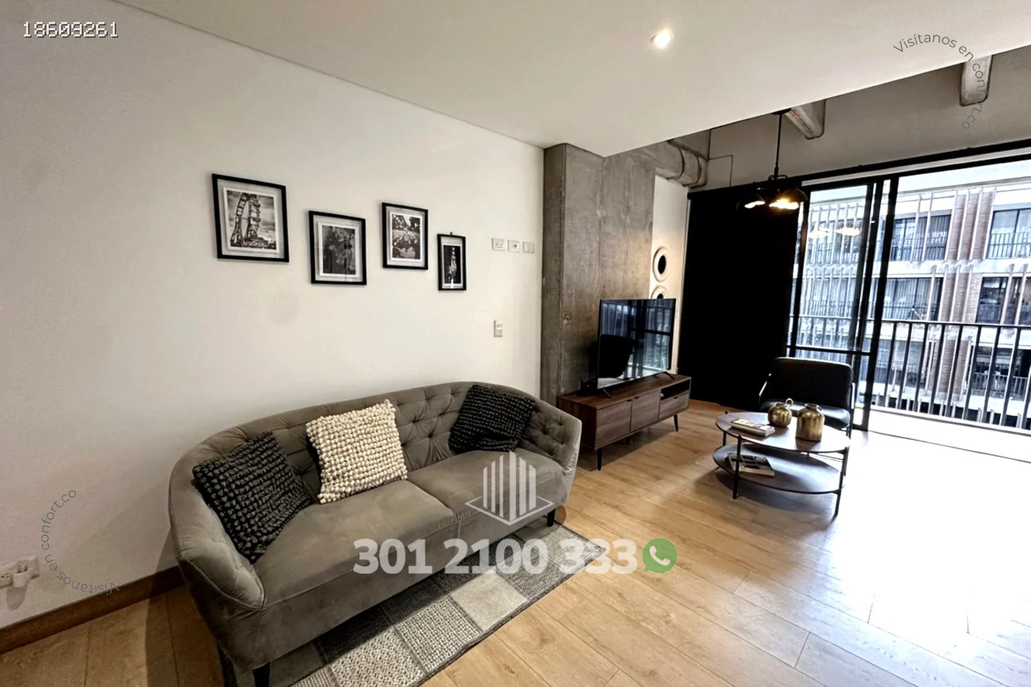 APTARTAESTUDIO AMOBLADO EN CIUDAD DEL RIO - EL POBLADO 18609261 — foto 2