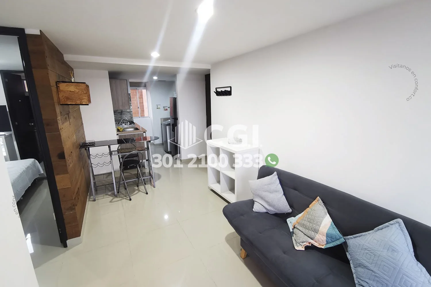 APARTAMENTO AMOBLADO EN CRISTO REY - GUAYABAL 19005246 COP/USD — foto 3