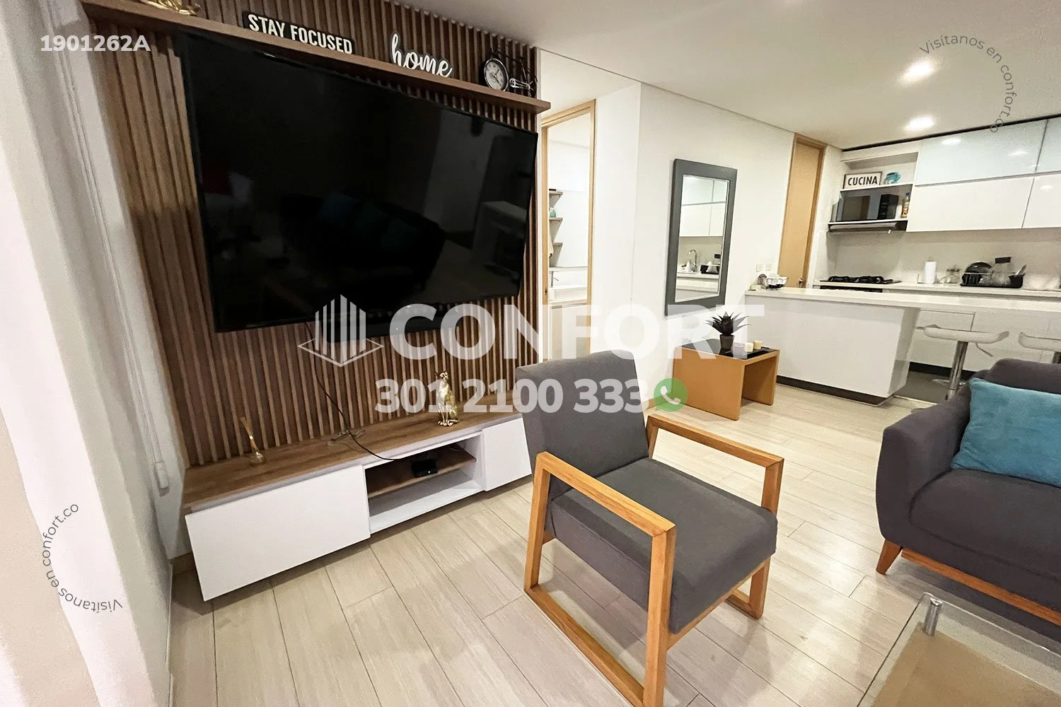 APARTAMENTO AMOBLADO EN CUMBRES - ENVIGADO 1901262A COP/USD — foto 4