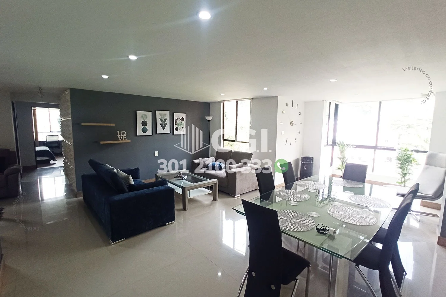 APARTAMENTO EN LAS LOMAS - EL POBLADO 19209241 COP/USD — foto 2