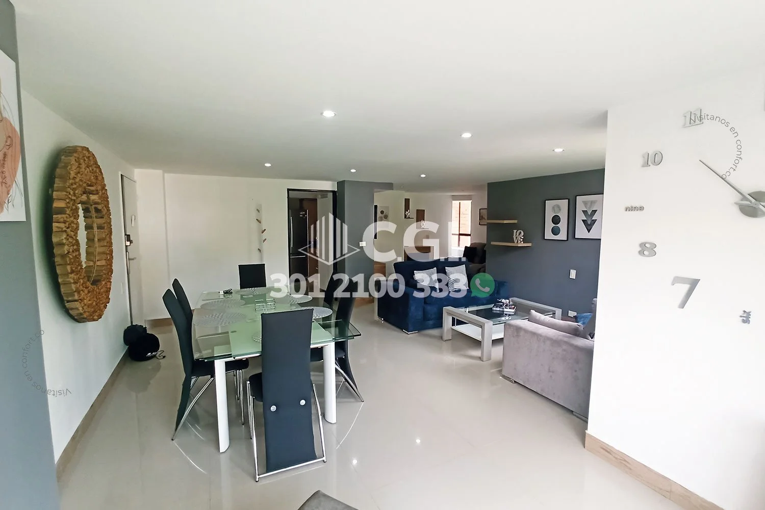 APARTAMENTO EN LAS LOMAS - EL POBLADO 19209241 COP/USD — foto 3