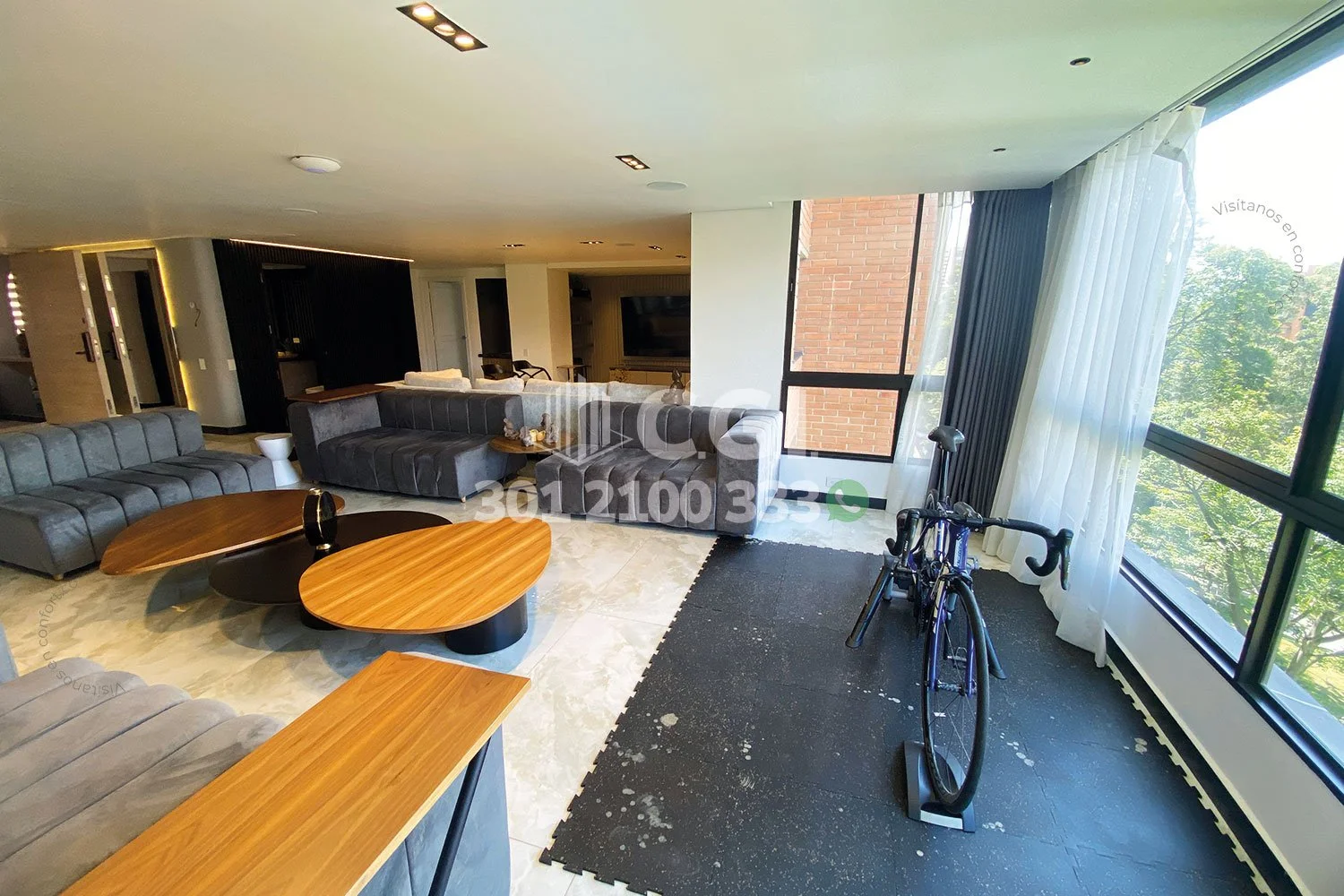 APARTAMENTO AMOBLADO EN LOS BALSOS - EL POBLADO 19311241 — foto 3
