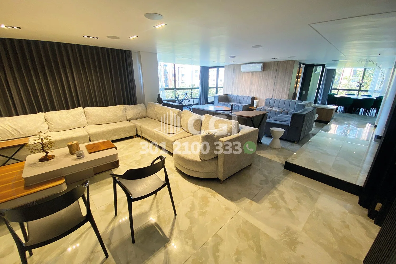 APARTAMENTO AMOBLADO EN LOS BALSOS - EL POBLADO 19311241 — foto 4