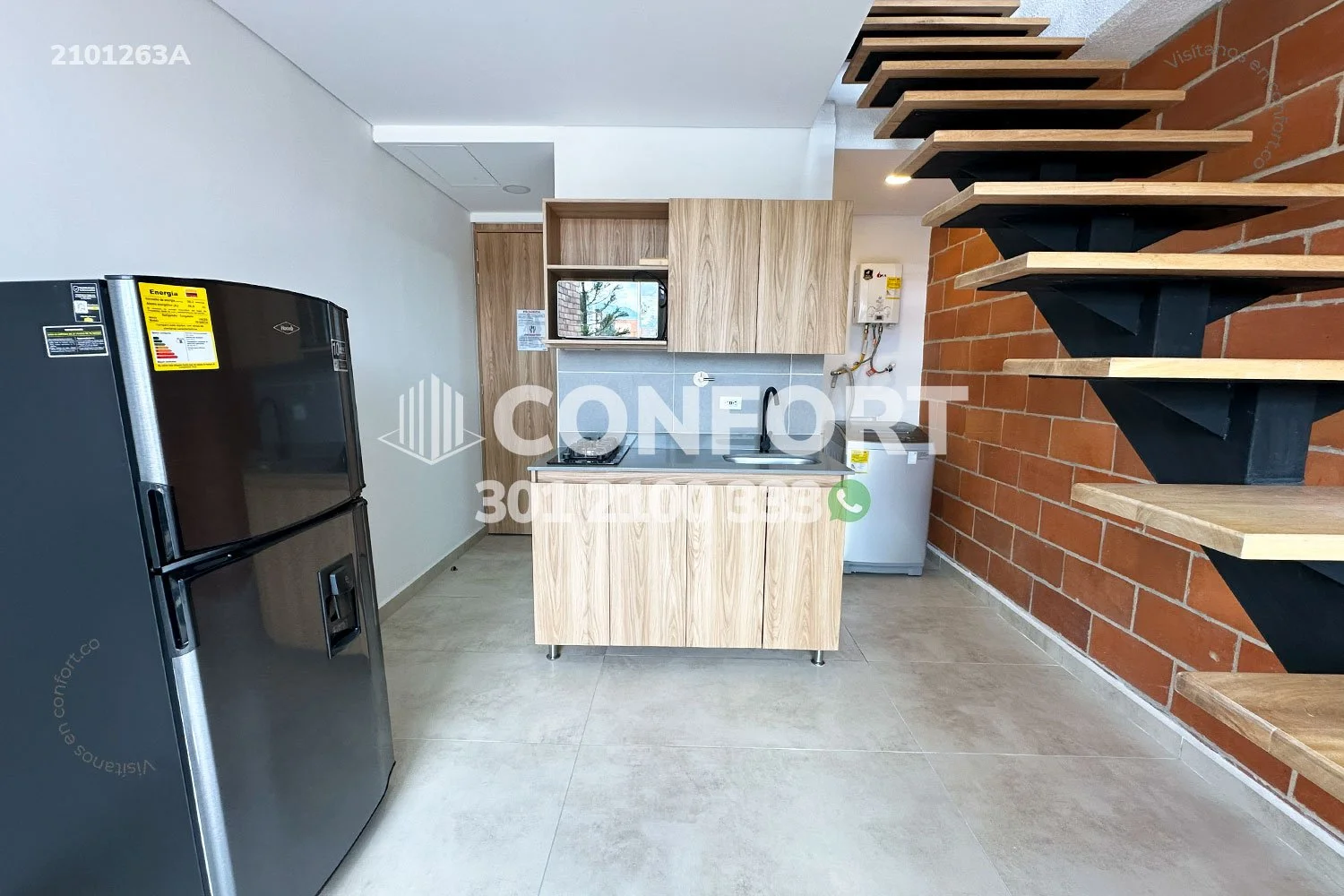 APARTAESTUDIO EN LAURELES 2101263A COP/USD — foto 2