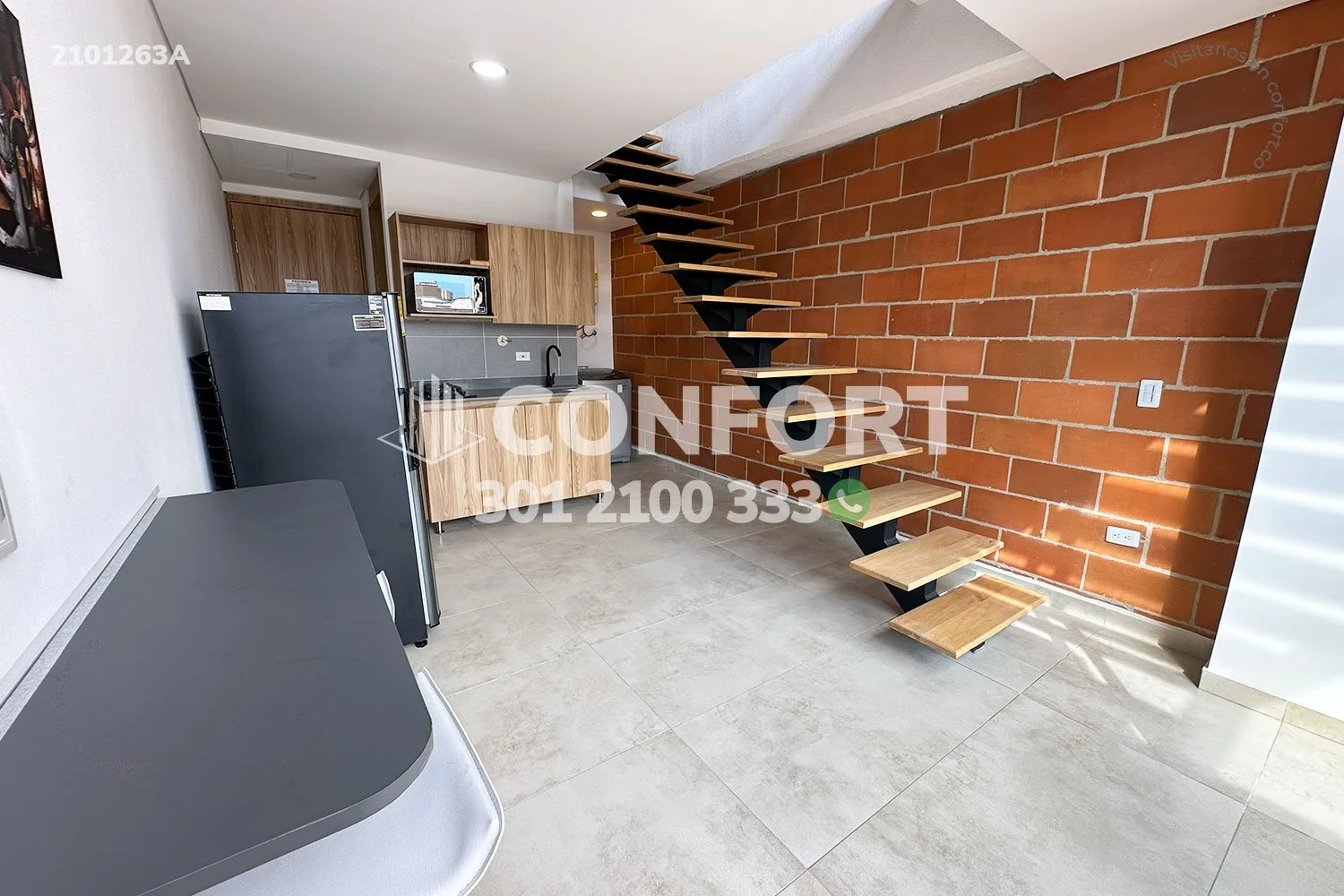 APARTAESTUDIO EN LAURELES 2101263A COP/USD — foto 4