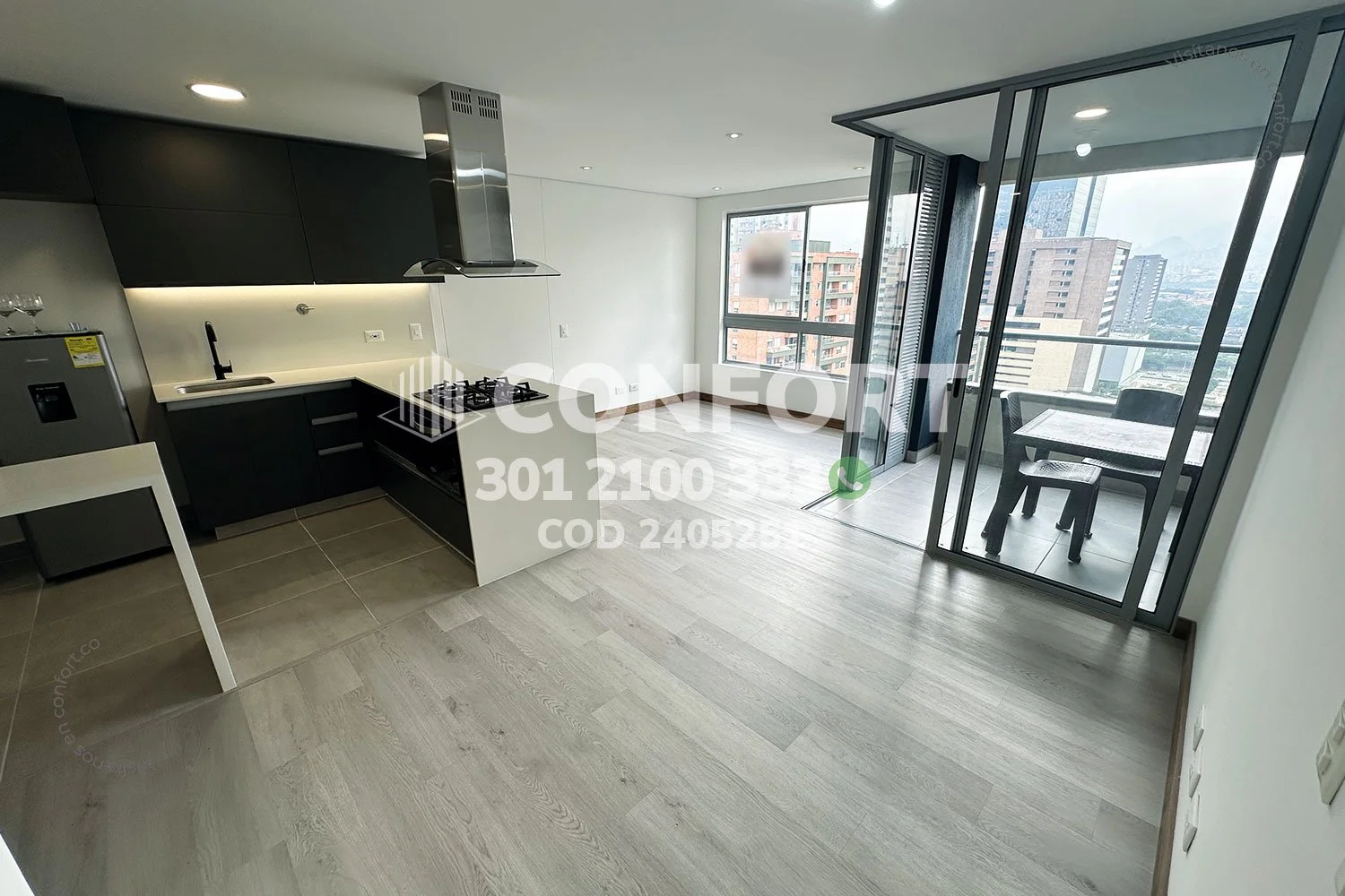 APARTAMENTO EN CIUDAD DEL RÍO - EL POBLADO 2405251 COP/USD — foto 2
