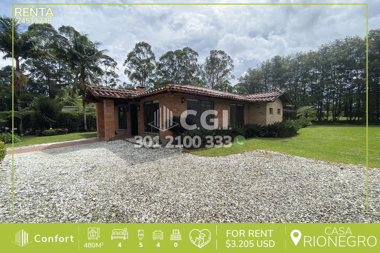 CASA EN RIONEGRO - ANTIOQUIA 24511248 COP/USD — foto 1