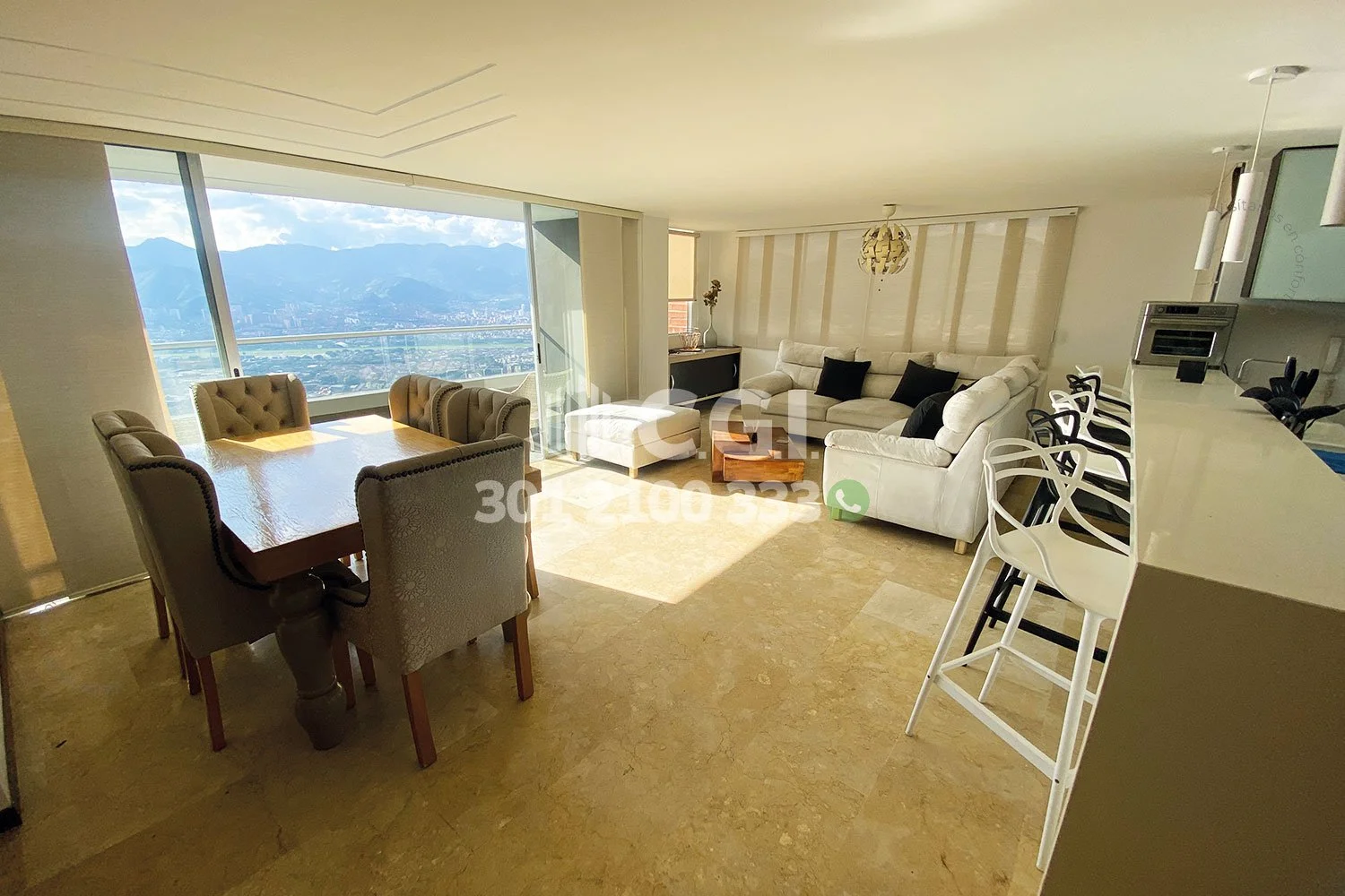 APARTAMENTO AMOBLADO EN LAS PALMAS - EL POBLADO 25411241 COP/USD — foto 2