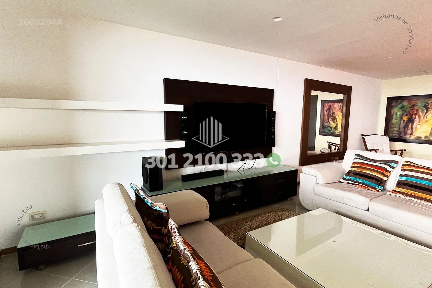 PENTHOUSE AMOBLADO EN LAS LOMITAS - SABANETA 2603264A — foto 2