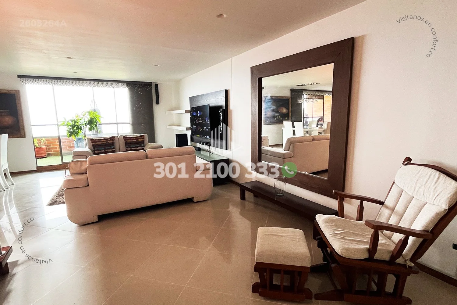 PENTHOUSE AMOBLADO EN LAS LOMITAS - SABANETA 2603264A — foto 3