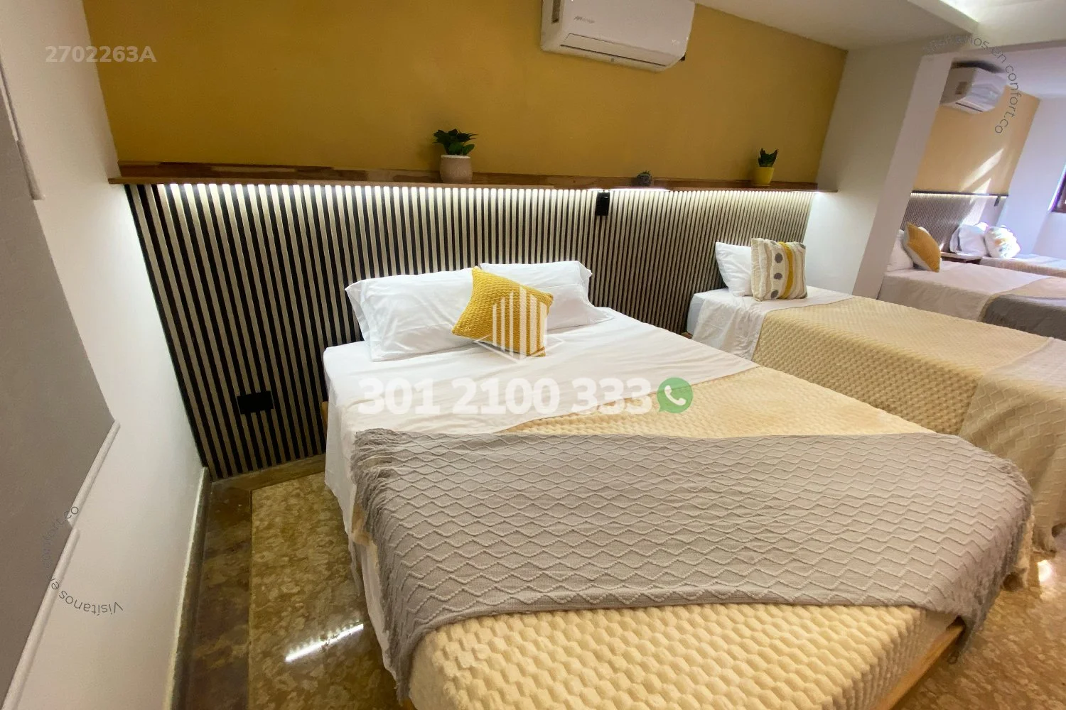 APARTAESTUDIO AMOBLADO EN LAURELES - MEDELLÍN 2702263A — foto 4
