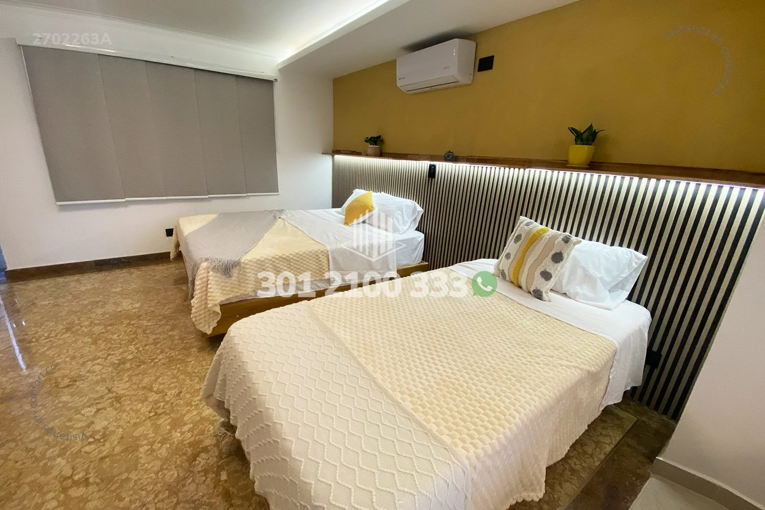 APARTAESTUDIO AMOBLADO EN LAURELES - MEDELLÍN 2702263A — foto 2