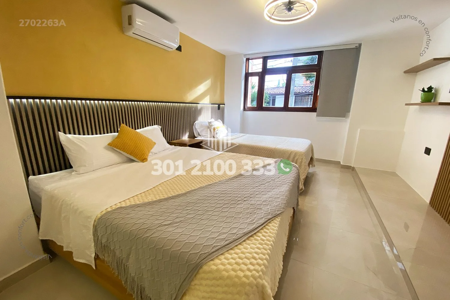APARTAESTUDIO AMOBLADO EN LAURELES - MEDELLÍN 2702263A — foto 3