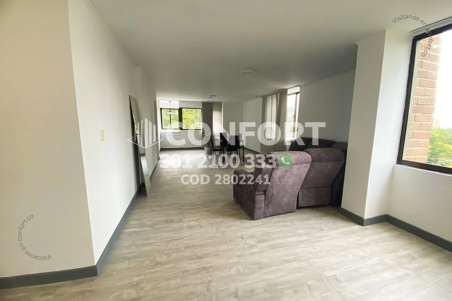 APARTAMENTO AMOBLADO EN EL TESORO - EL POBLADO 2802241 COP/USD — foto 4